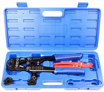 IWISS F1807 PEX Pipe Crimping Tool Kit