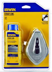 IRWIN Tools STRAIT-LINE 64499 Aluminum Refillable Chalk Line