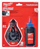 Milwaukee Electric Tool 48-22-3982 100 Ft. Bold Line Chalk Reel and Refill