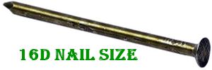 16d nail size