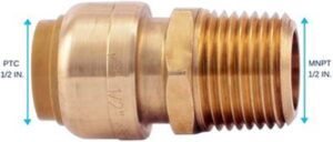 SharkBite U120LFA Straight Connector Plumbing