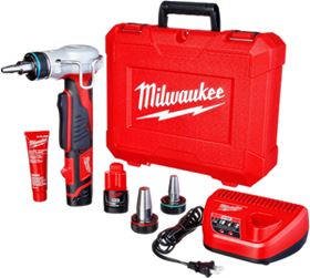 MILWAUKEE'S 2432-22 M12 12V Propex Expansion Tool Kit
