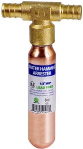 Supply Giant IBNQ0012 PEX Barb Hammer Arrestor