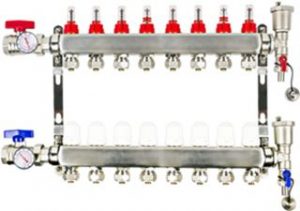 AB WiseWater 8 Loops Pex or Radiant Manifold