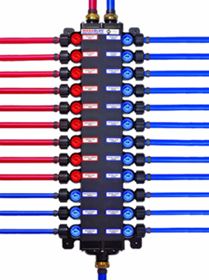 Viega 50243 PureFlow Zero Lead Poly Alloy PEX Manifold